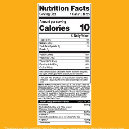 Gat Sport Jetfuel Energy Drink 473 ml | Peach Mango