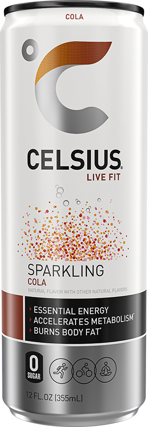 Celsius Energy Drink 355ml | Sparkling Cola