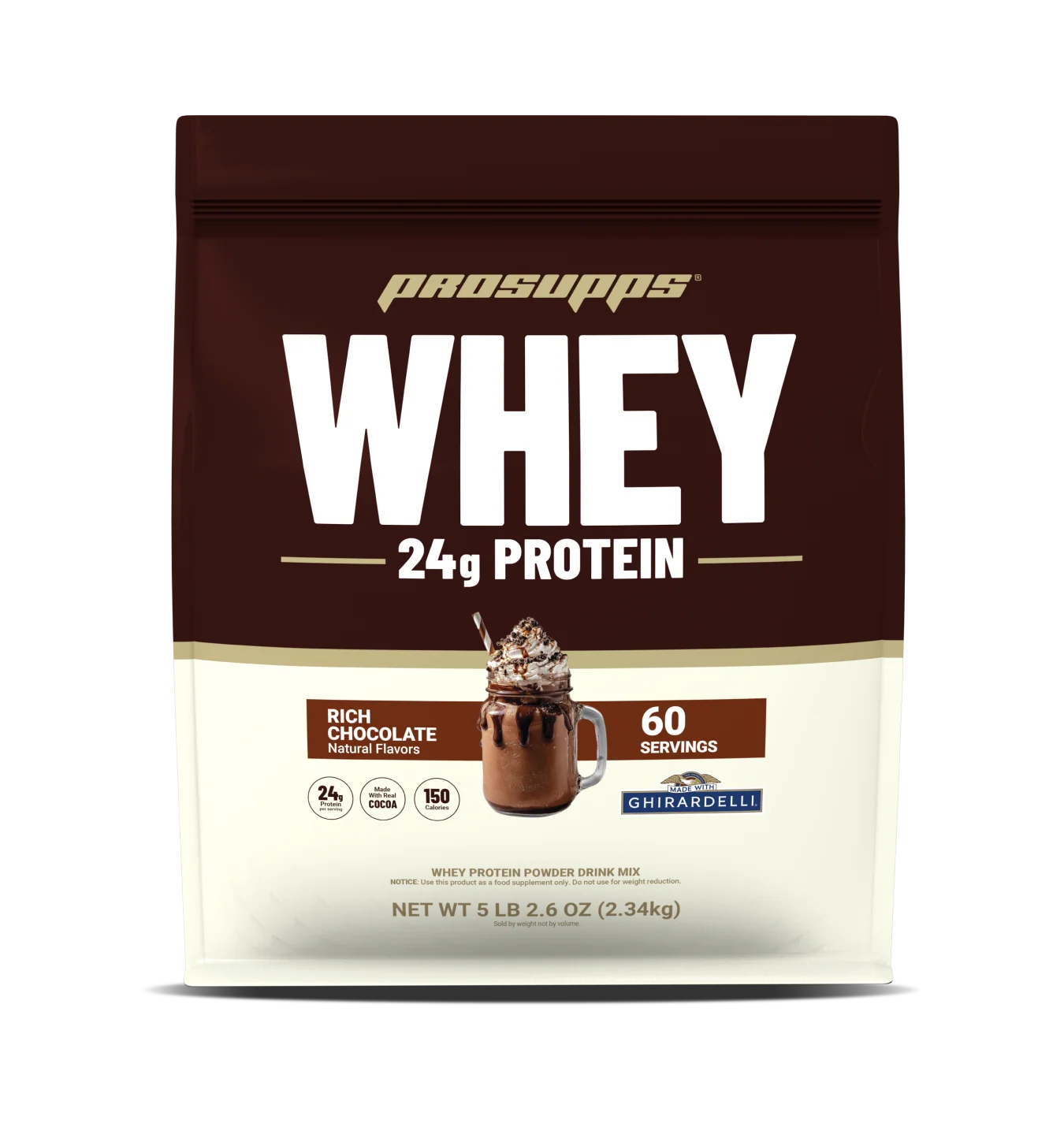 Prosupps Whey Protein Ghirardelli 5 Lbs