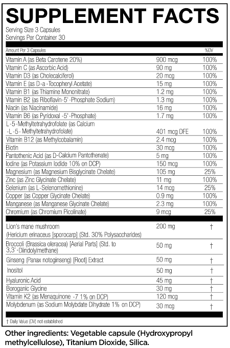 Nutrifit Epic Multivitamin 90 Caps