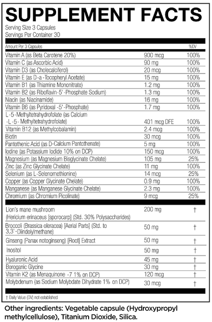 Nutrifit Epic Multivitamin 90 Caps