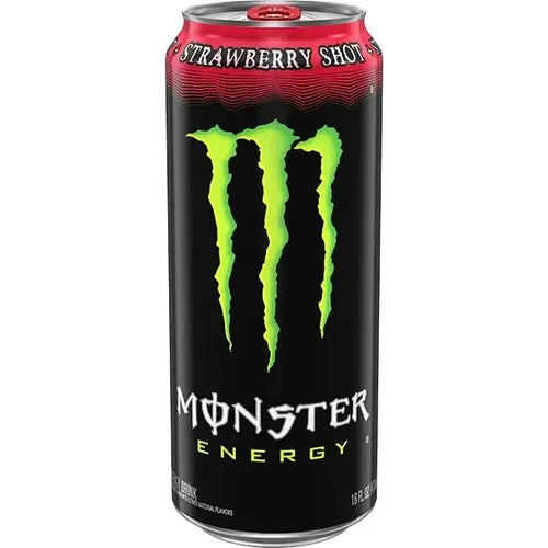 Monster Energy Drink 473ml | Strawberry Shot