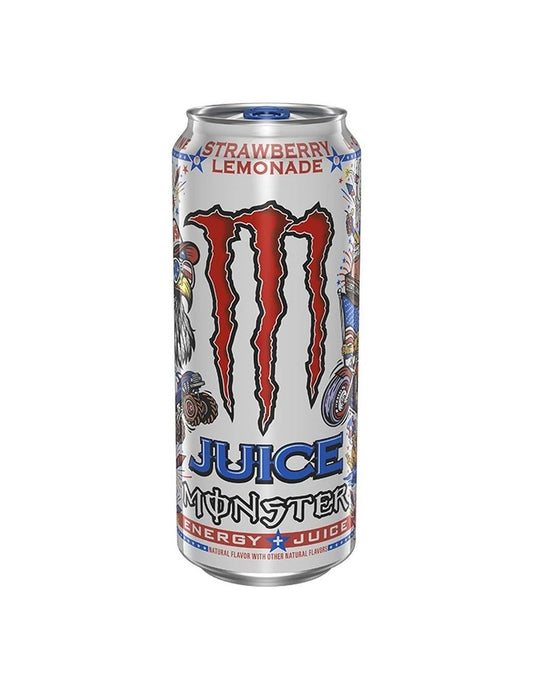 Monster Energy Drink Juice 473ml | Strawberry Lemonade