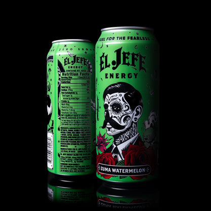 El Jefe Energy Drink 473ml | Zuma Watermelon