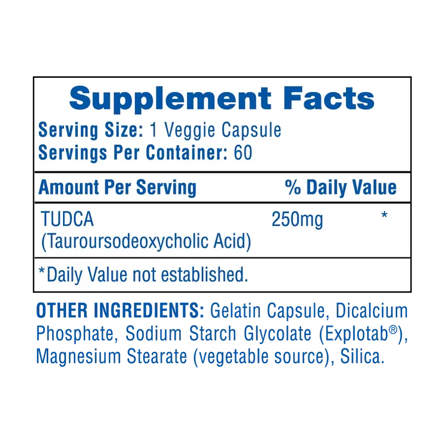 HTP Tudca 60 Caps 250 Mg