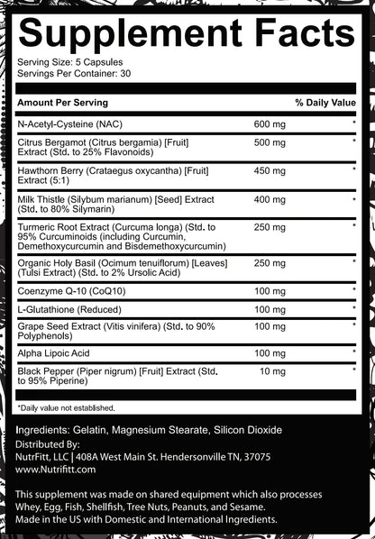 Nutrifit Regenesis Organs Support 150 Caps