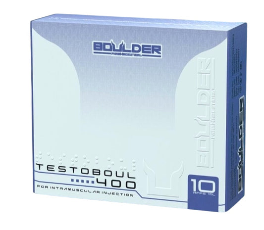 Boulder Pharma Testoboul 400 Testosterone 10 Amp 1 ML