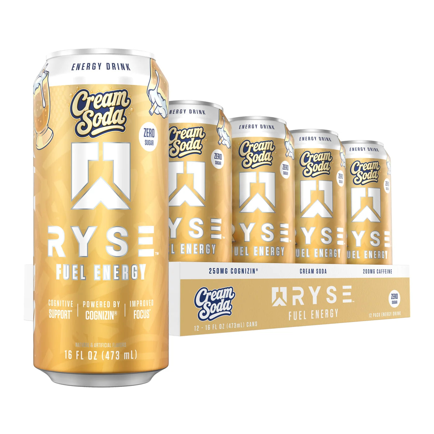 Ryse Fuel Energy Drink 12 Pack 16 Oz