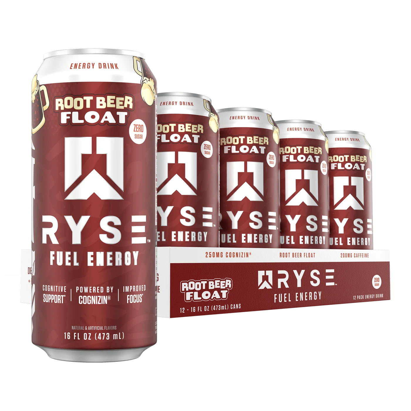 Ryse Fuel Energy Drink 12 Pack 16 Oz