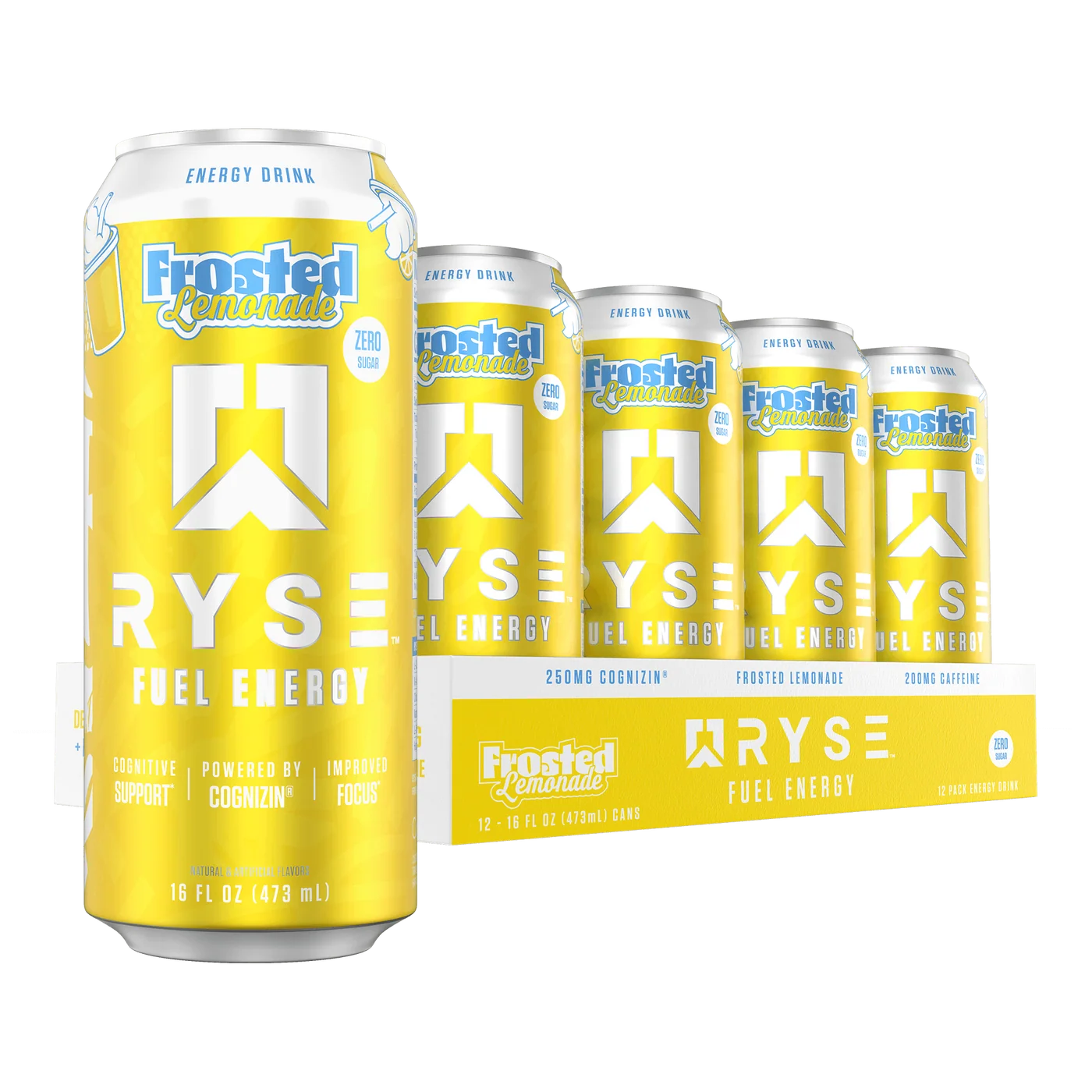 Ryse Fuel Energy Drink 12 Pack 16 Oz