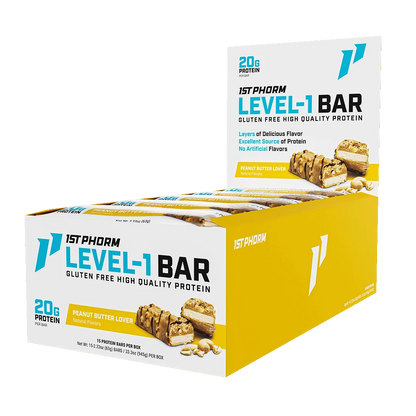 1St Phorm Level 1 Bar Protein 15 Pack 63 Grs