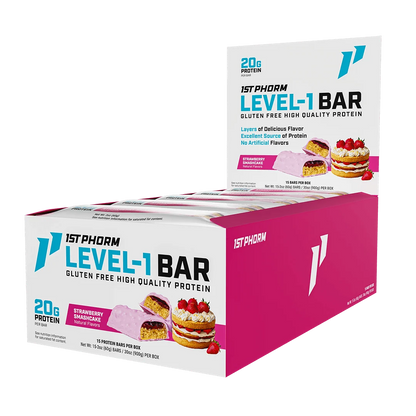1St Phorm Level 1 Bar Protein 15 Pack 63 Grs
