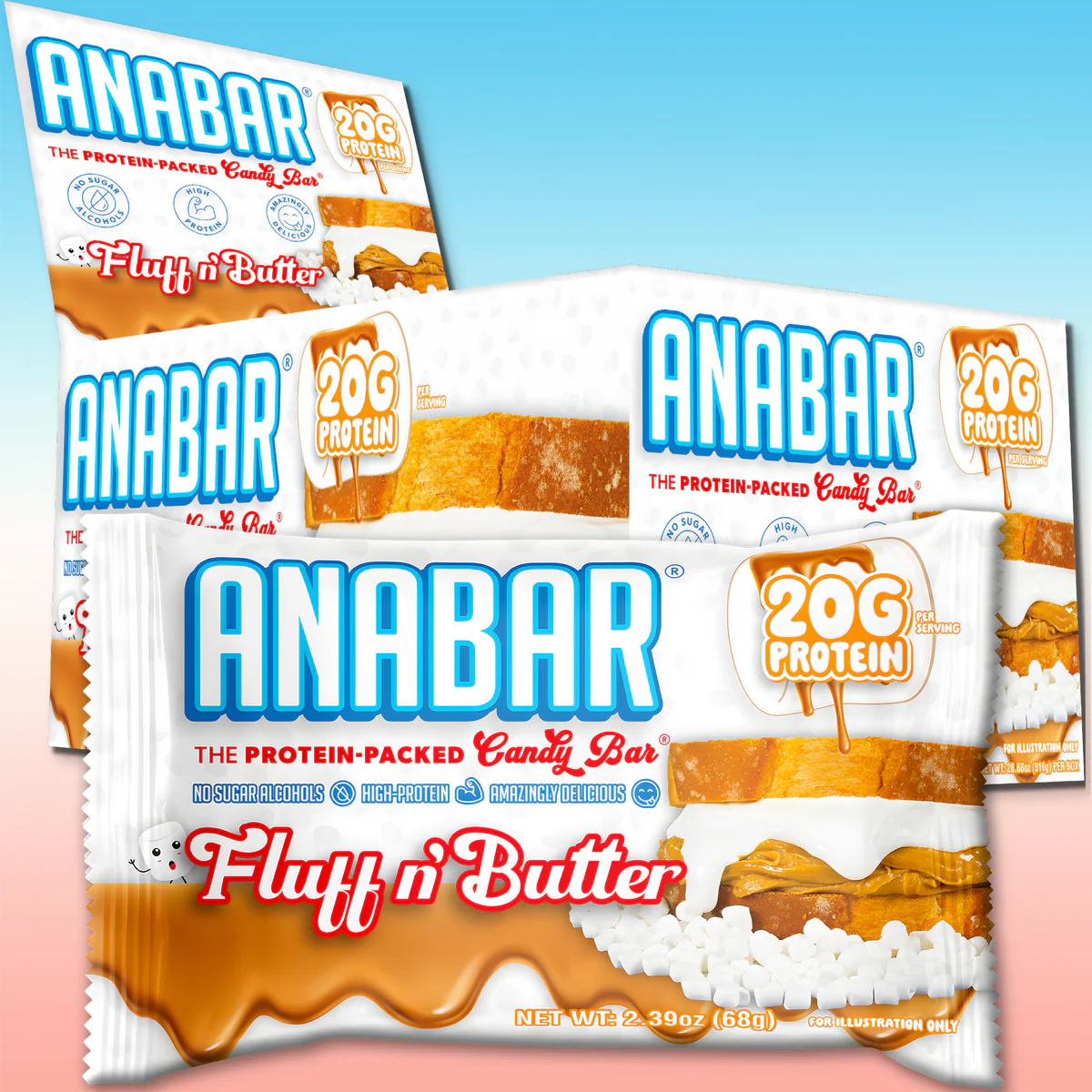 Anabar Protein 12 Pack 65 Grs