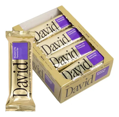 David Barras de Proteina 12 Pack 58 Grs