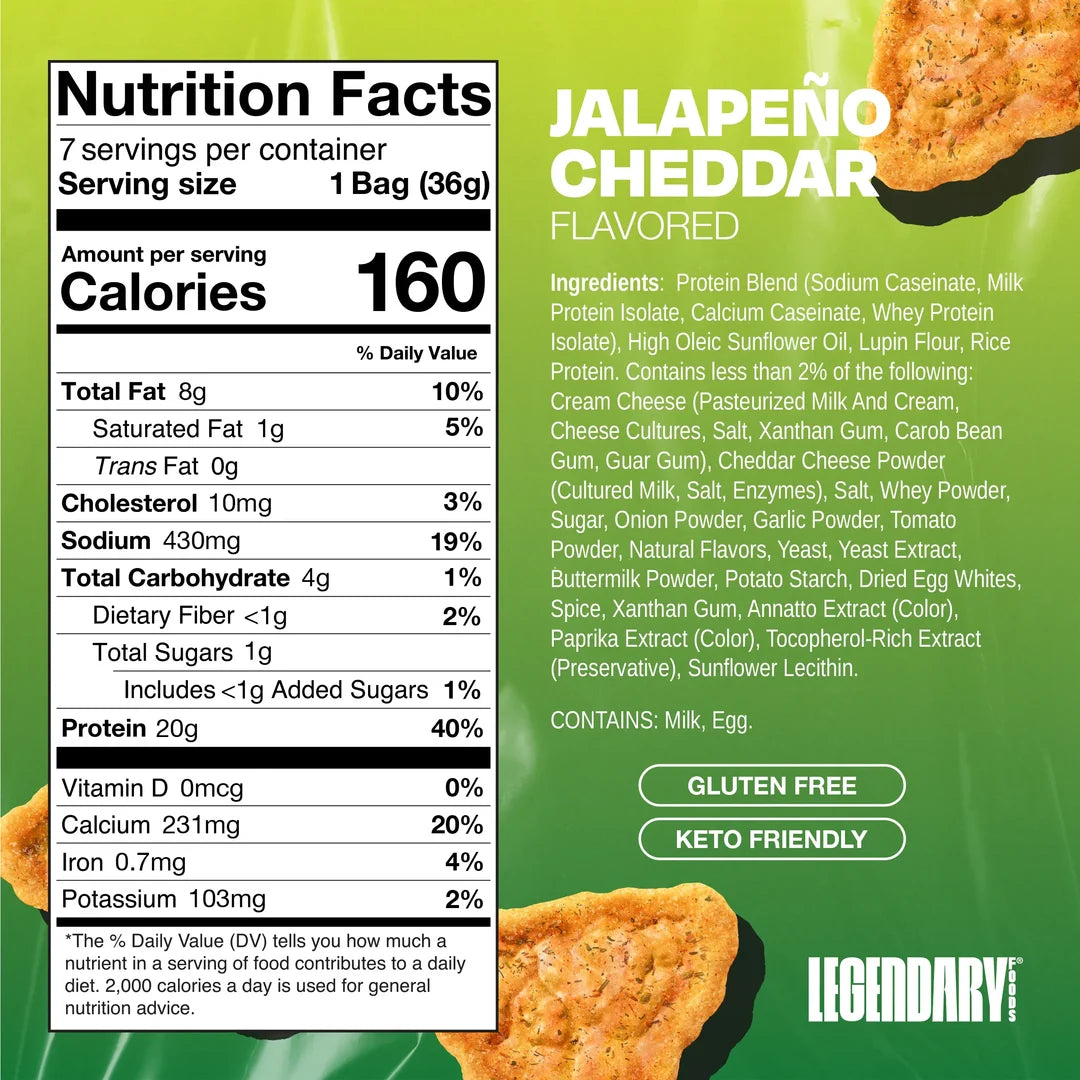 Legendary Protein Chisp 7 Pack 20 G proteina