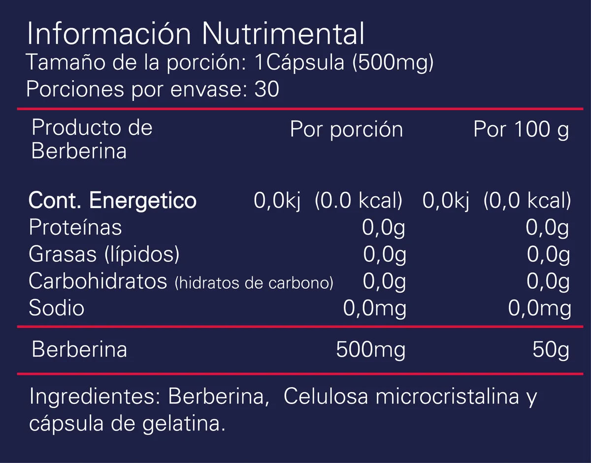 Alpha Nutrition Pure Berberine 30 Caps