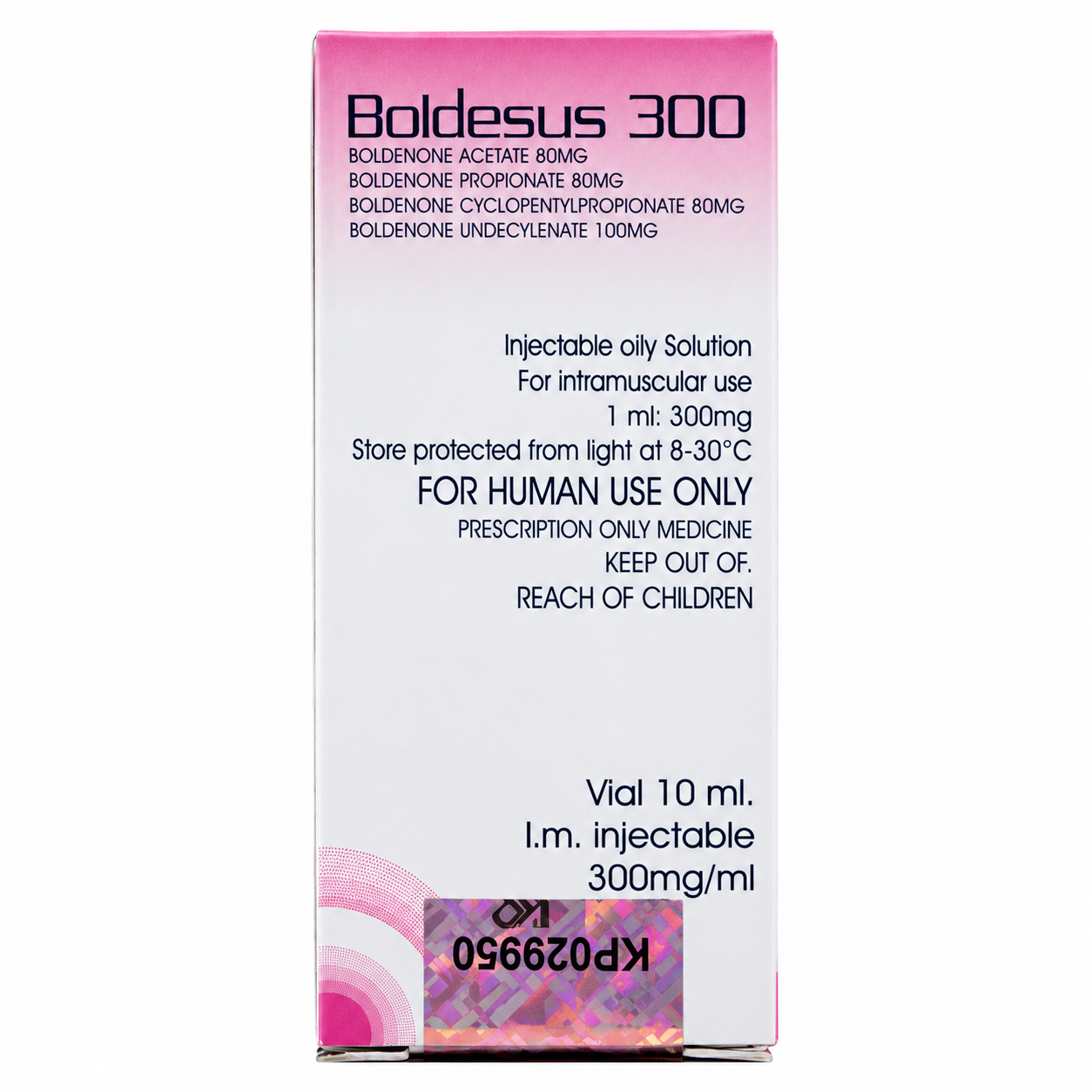 Karlskoga Boldesus Boldenona 300Mg 10 ML