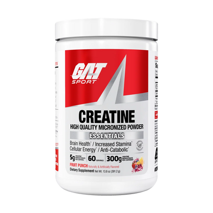 Gat Creatina Monohidratada 60 Serv | Con Sabor