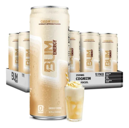 Raw Bum Energy Drink 12oz 12Pack
