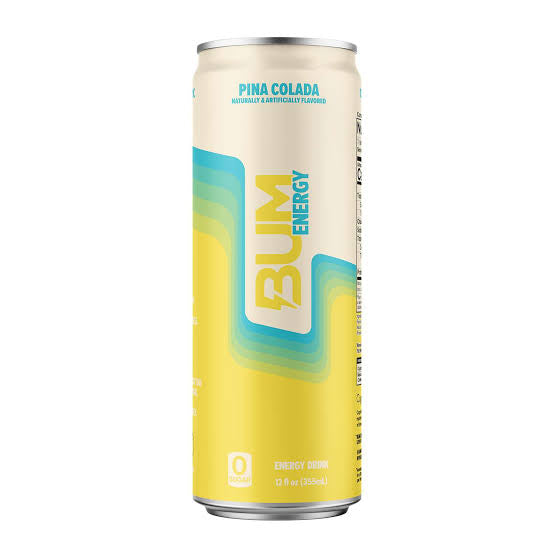 Raw Bum Energy Drink 12oz 12Pack