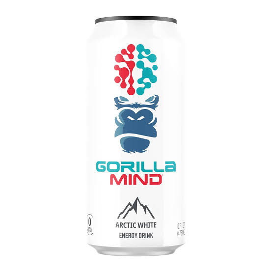 Gorilla Mind Energy Drink 455ml | White Frost