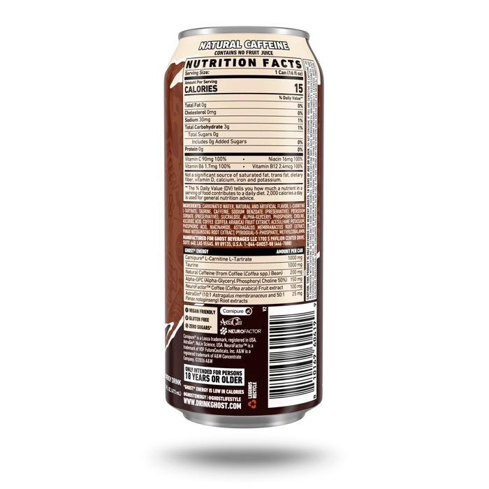 Ghost Energy x A&W Root Beer 12 Pack