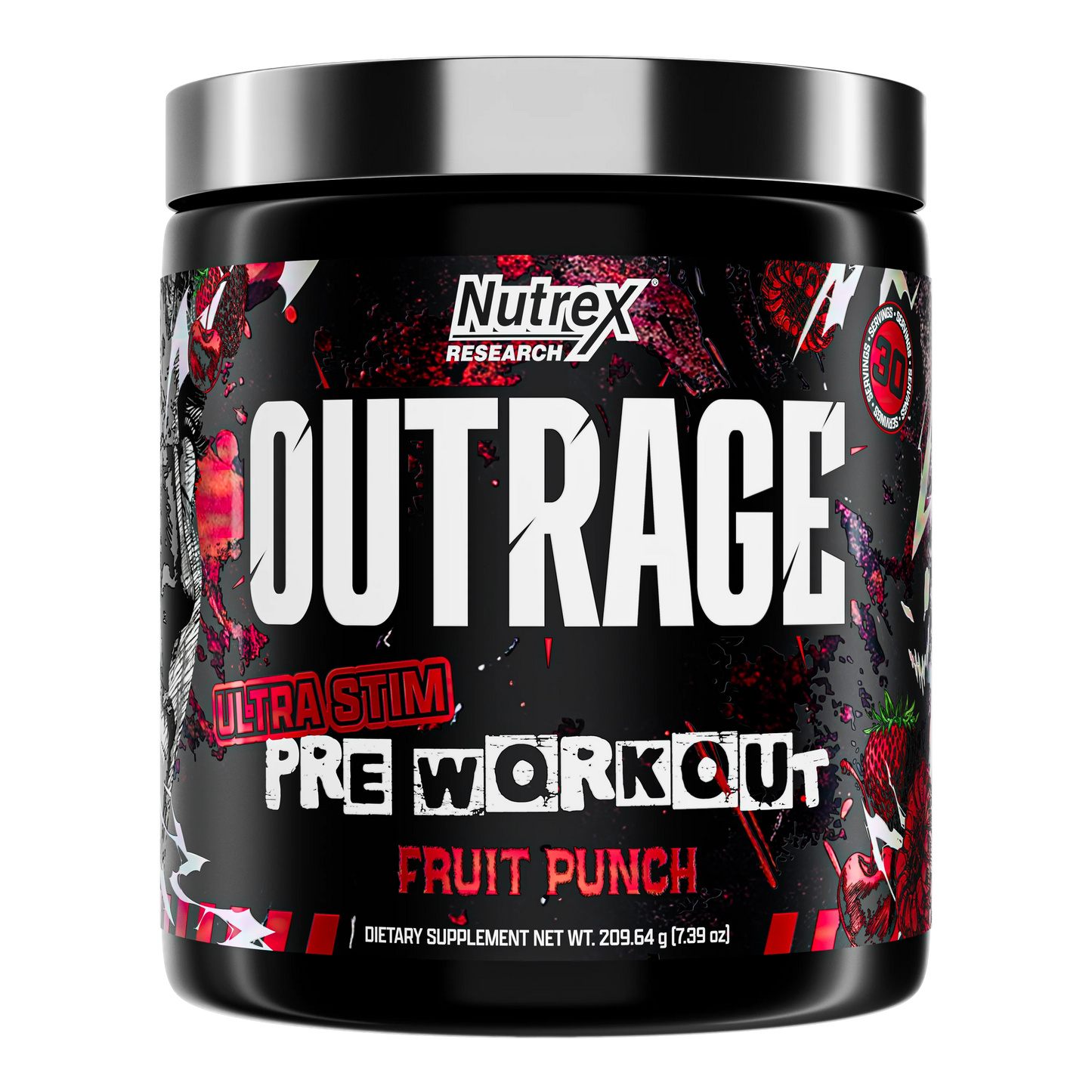Nutrex Outrage Ultra Stim 30 Serv
