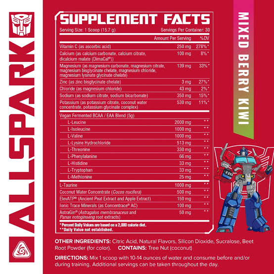 Core Allspark Hydration+EAA 30 Serv