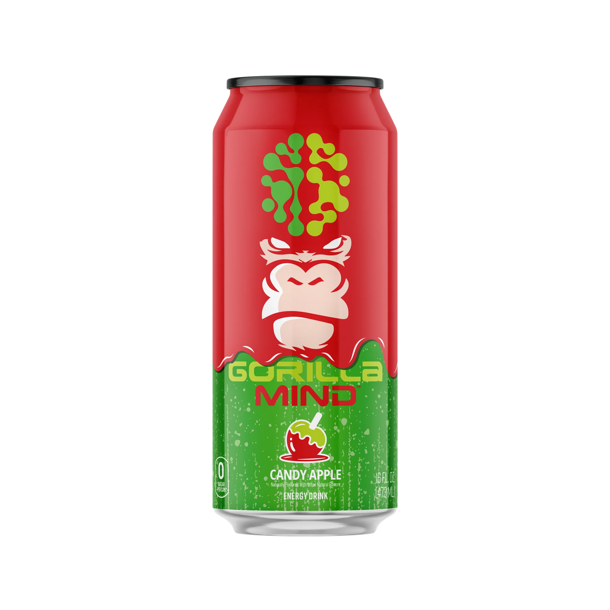 Gorilla Mind Energy Drink 470ml | Candy Apple