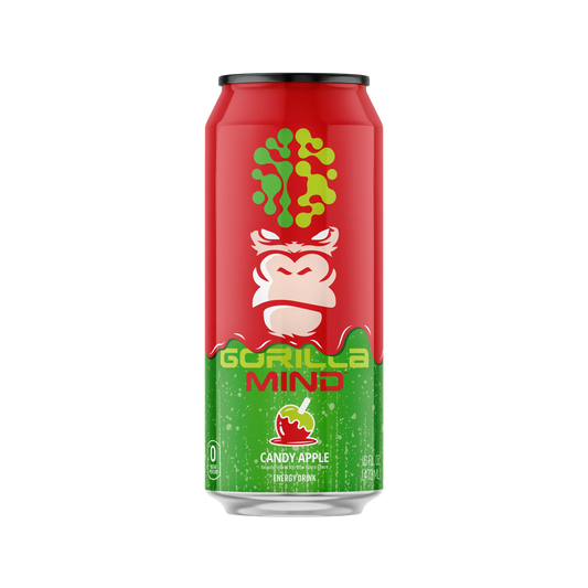 Gorilla Mind Energy Drink 470ml | Candy Apple