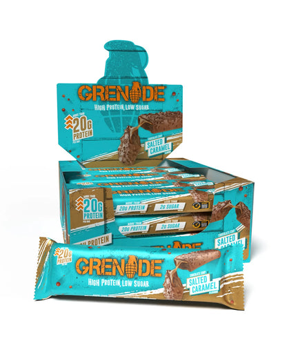 Grenade Bar Protein 60Gr | 20 Gr Protein Chocolate Chip Salted Caramel