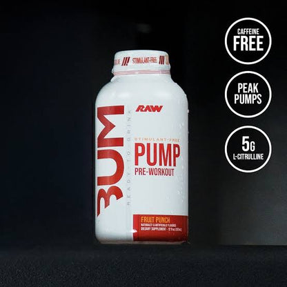 Raw Bum Pump Rtd 12Pack 12oz