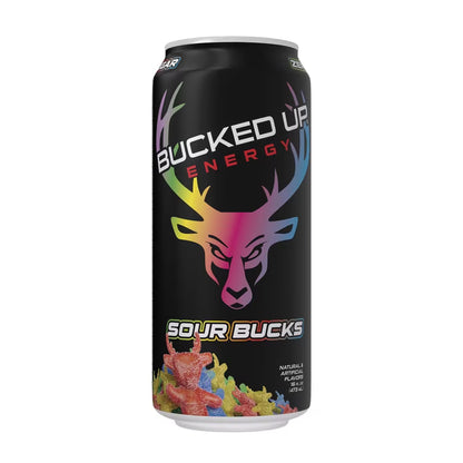 Bucked Up Energy Drink 12 Pack 16 Oz