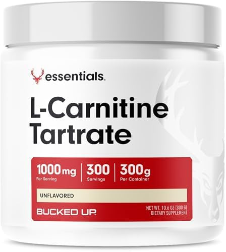 Bucked Up L-Carnitina Tartrate 300 Grs