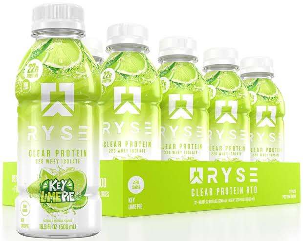 Ryse Clear Whey Isolate Rtd 12 Pack