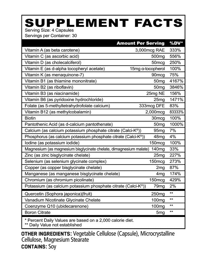 Panda MultiVitaminico 120 Caps