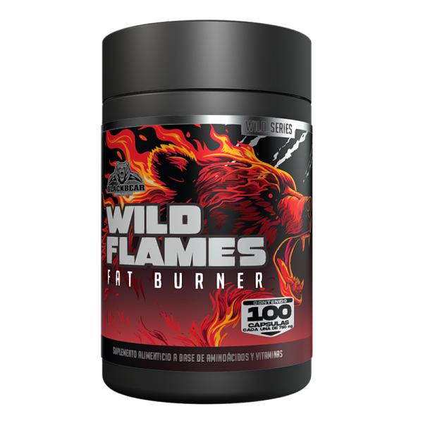 Blackbear Wild Flames Fat Burner 100 Caps