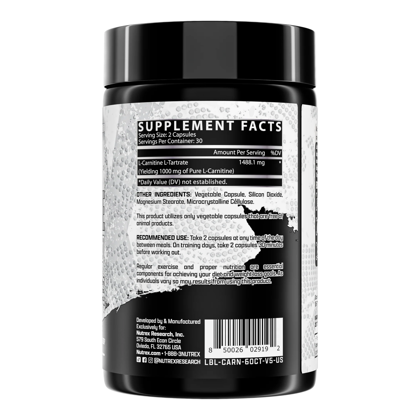 Nutrex Lipo 6 Carnitine 60 Caps