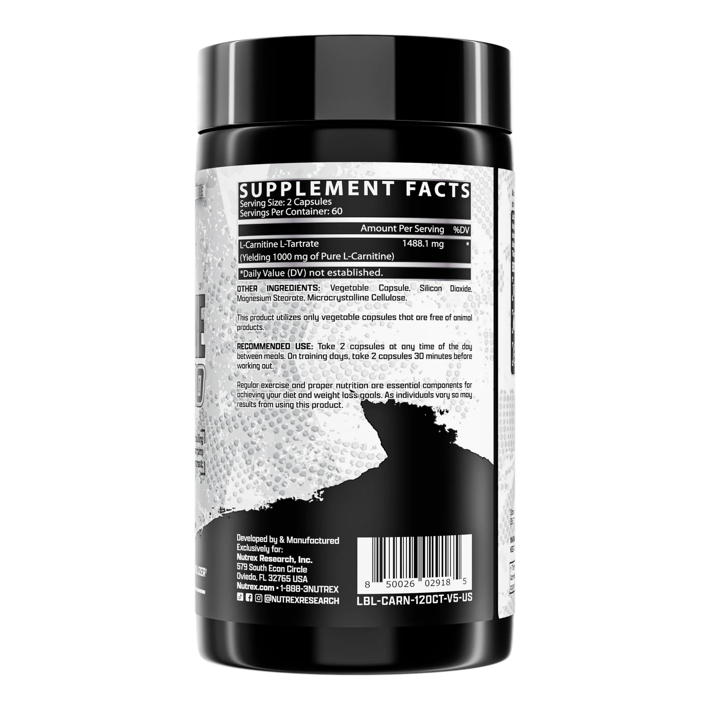 Nutrex Lipo 6 Carnitine 120 Caps