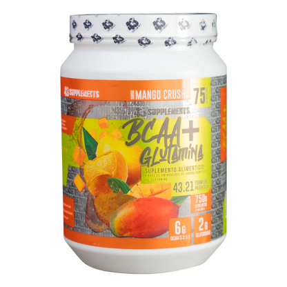 43 Supplements Bcaa + Glutamina 750 Grs