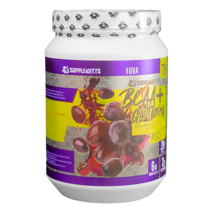 43 Supplements Bcaa + Glutamina 750 Grs