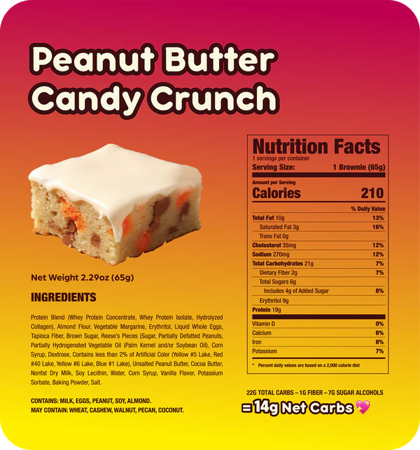 Alpha Prime Bites Brownie 12pz