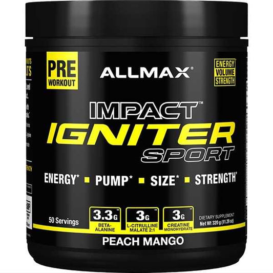 Allmax Igniter Sport Pre Entreno 50 Serv