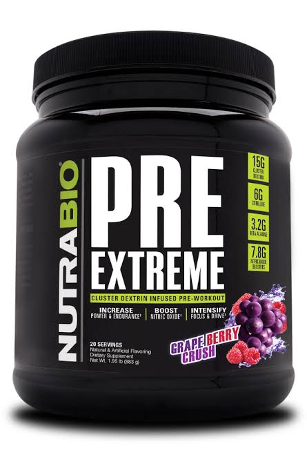Nutrabio Pre Entreno 20 Serv
