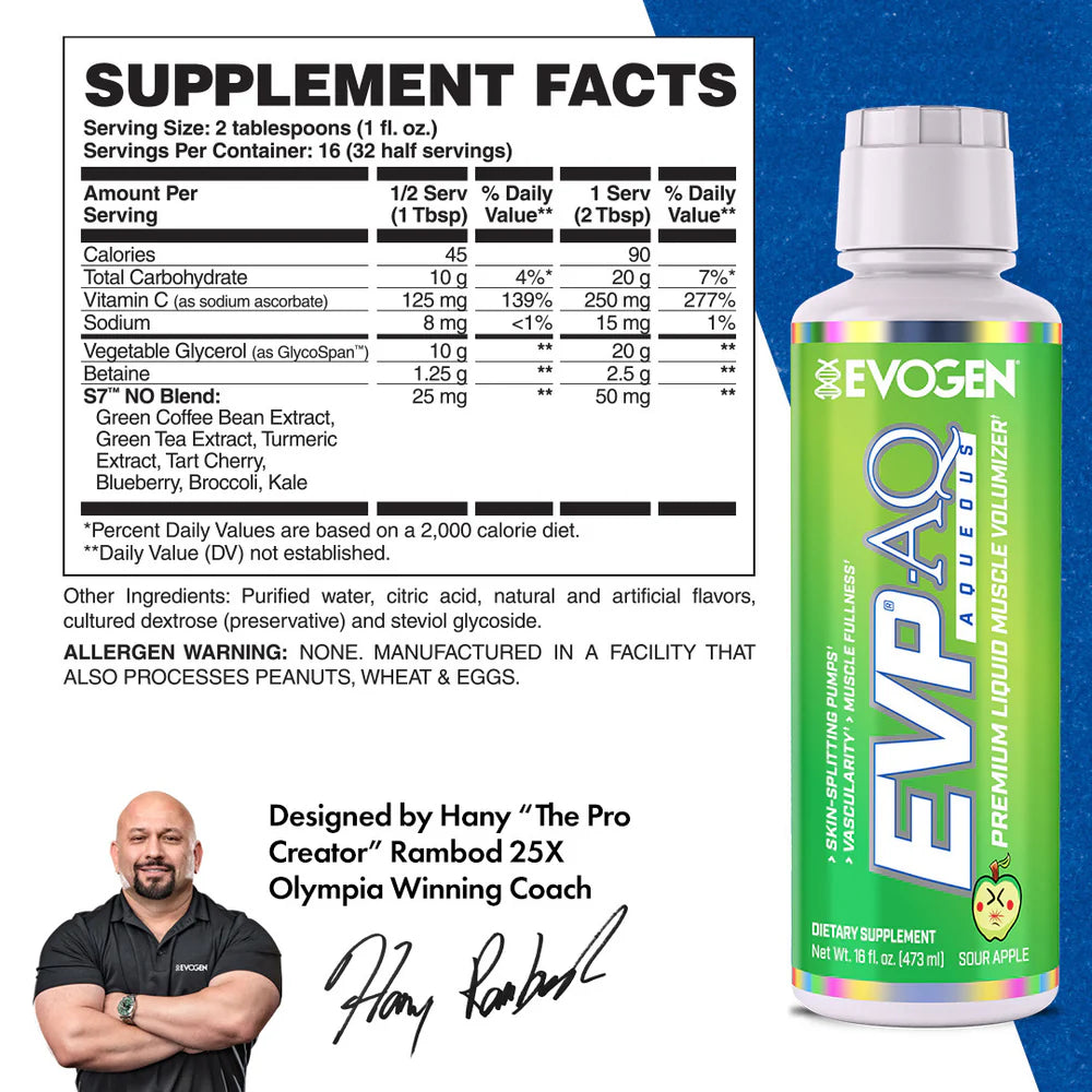 Evogen EVP AQ Liquid 16 Oz