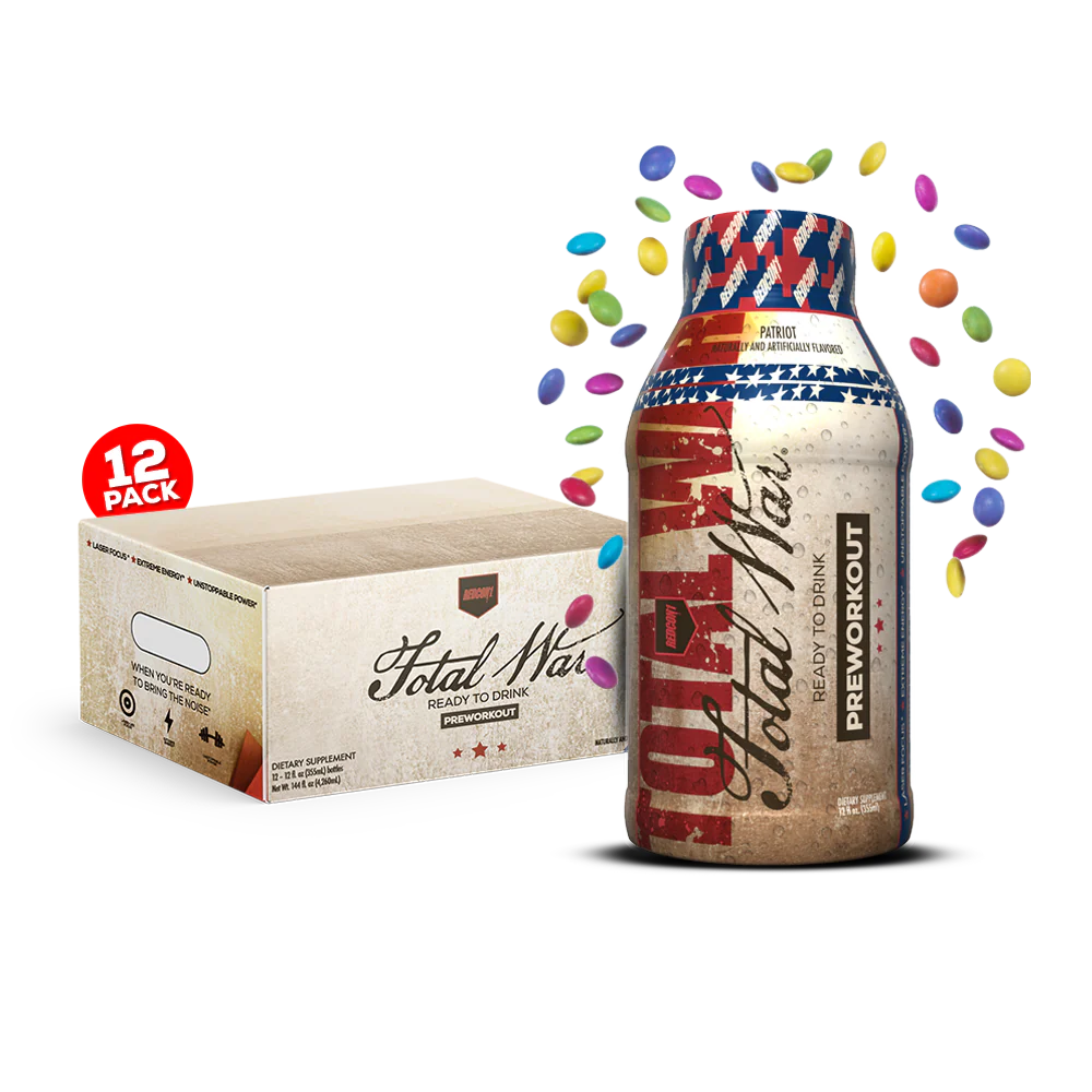 Redcon1 Total War RTD 12 Oz 12 Pack