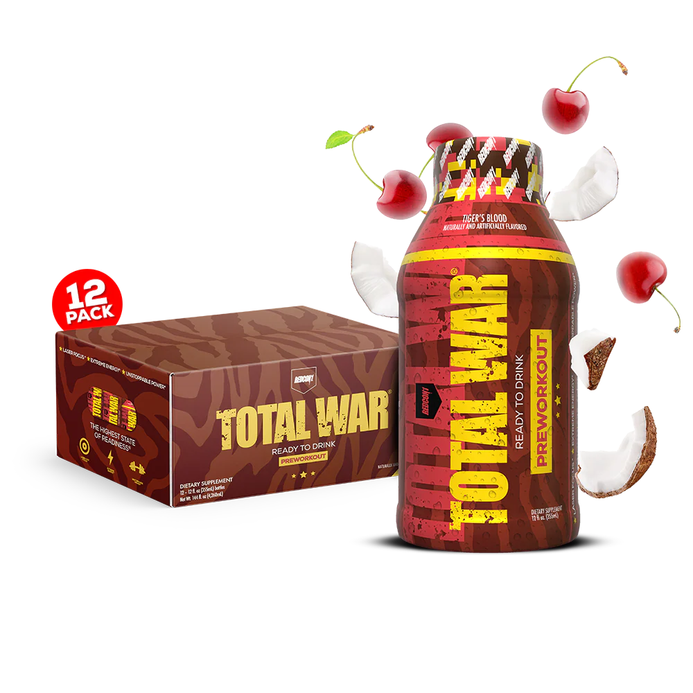 Redcon1 Total War RTD 12 Oz 12 Pack