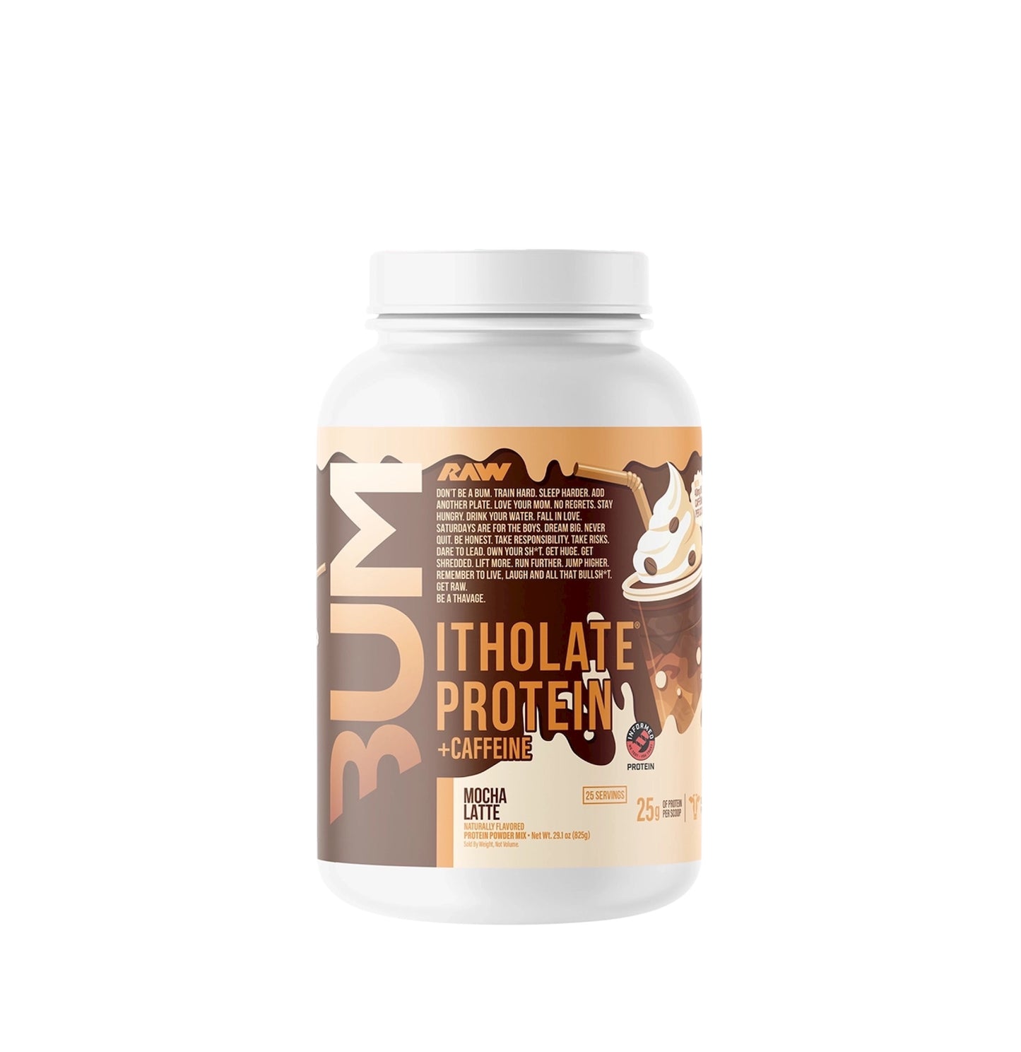 Raw Cbum Protein Itholate 25 Serv