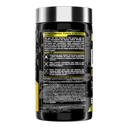 Nutrex Lipo 6 Black Intense Ultra Concentrate 60 Caps