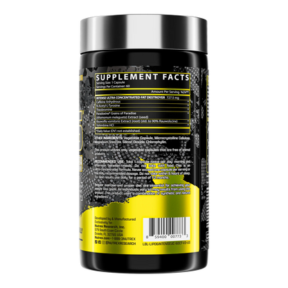 Nutrex Lipo 6 Black Intense Ultra Concentrate 60 Caps
